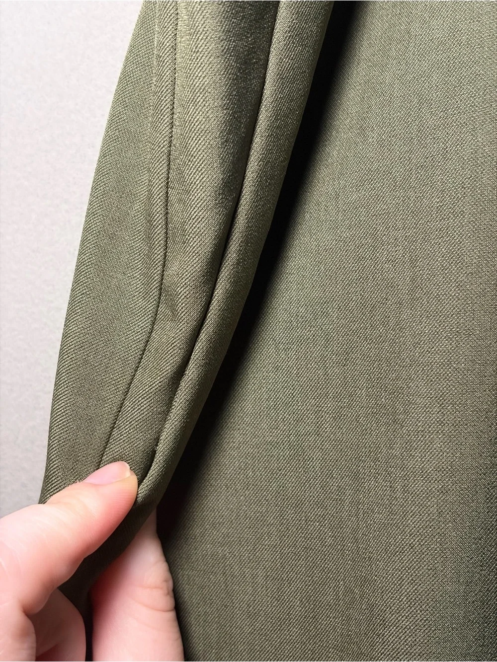 Banana Republic Sculpted Cropped Bootcut Pant 16 Long NWT Olive Green Stretch - Picture 8 of 16